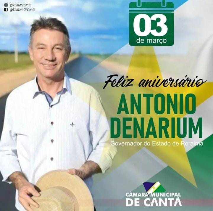 ANIVERSÁRIO DO GOVERNADOR ANTONIO DENARIUM