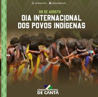 DIA INTERNACIONAL DOS POVOS INDÍGENAS