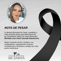 NOTA DE PESAR