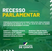 RECESSO PARLAMENTAR