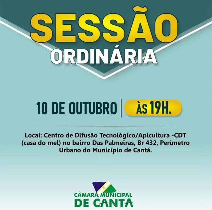 SESSÃO ORDINARIA