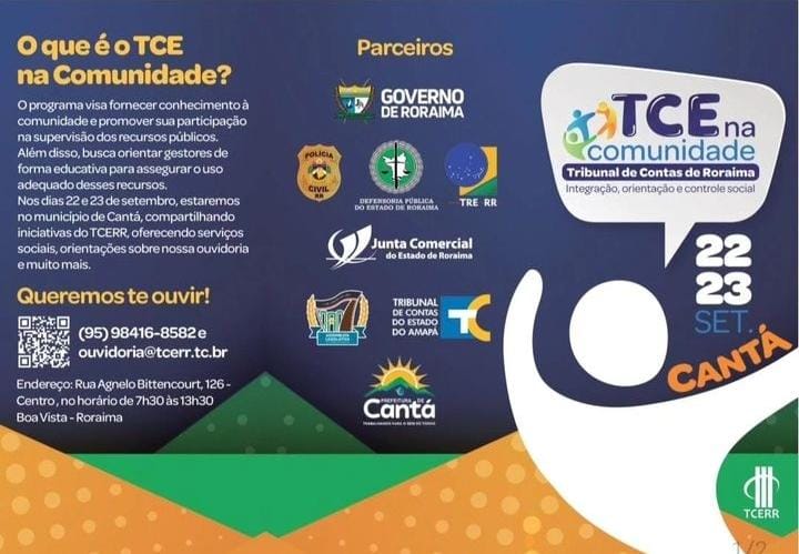 TCE NA COMUNIDADE 