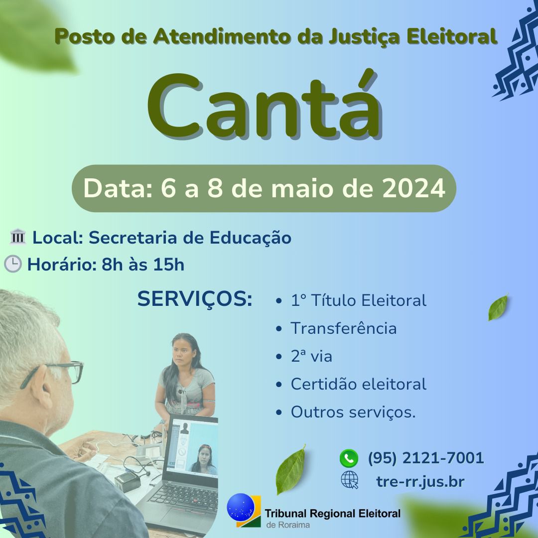 ATENDIMENTO DA JUSTIÇA ELEITORAL