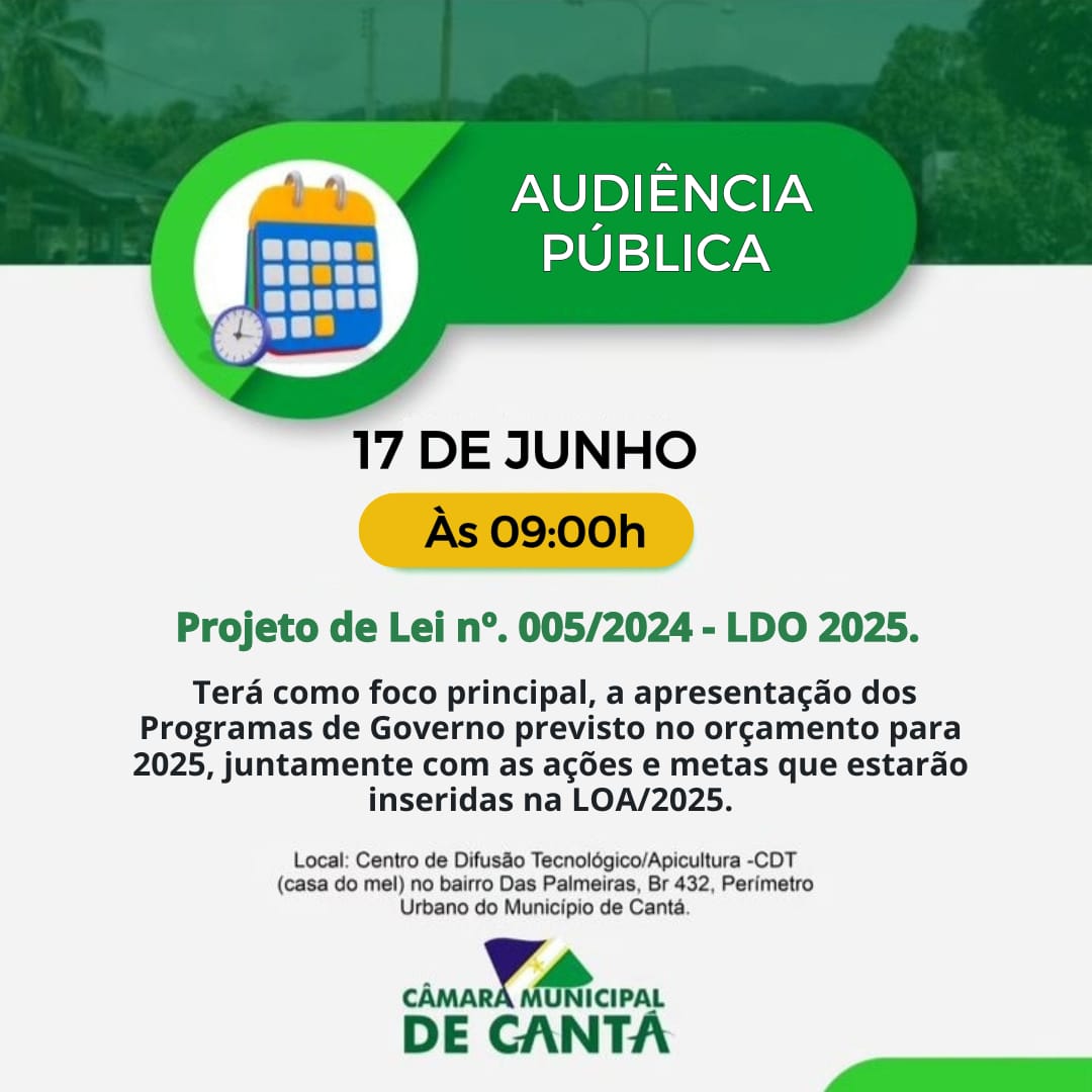 AUDIÊNCIA PÚBLICA 