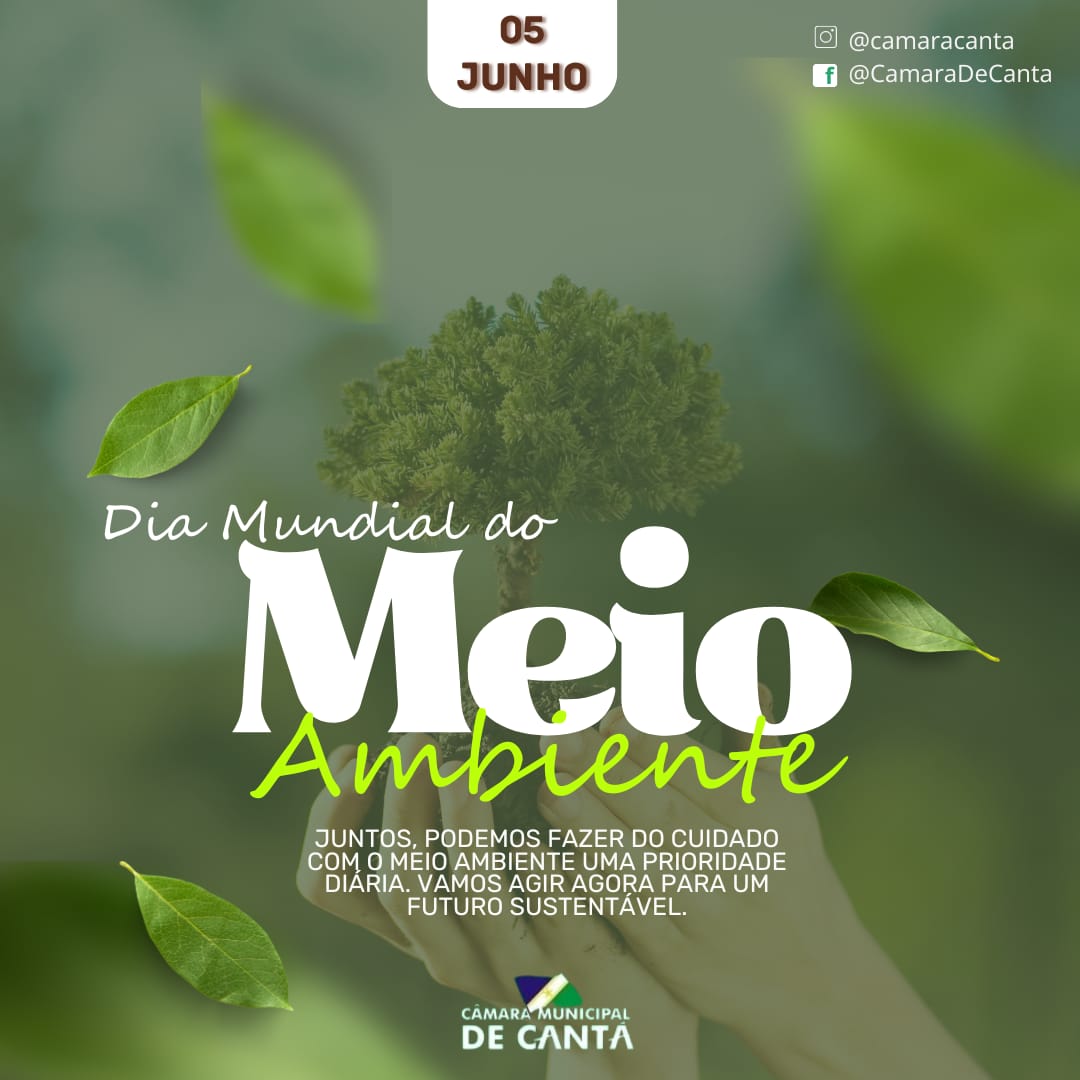 DIA MUNDIAL DO MEIO AMBIENTE 